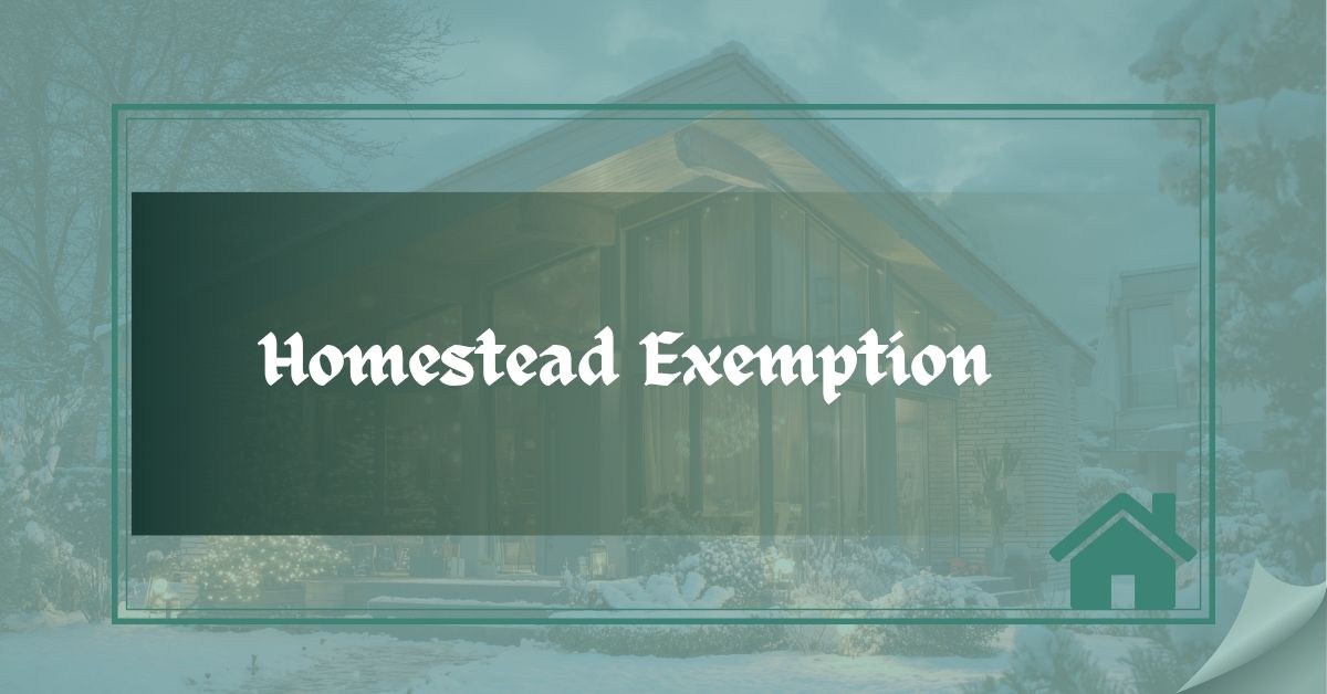 Homestead Exemption