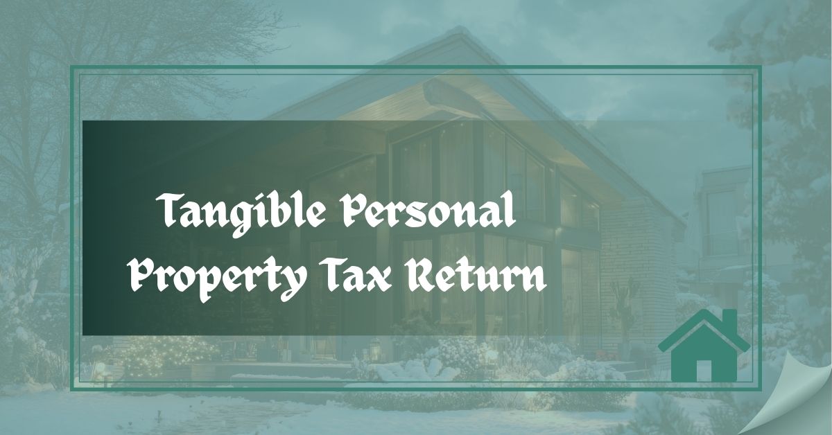 Tangible Personal Property Tax Return